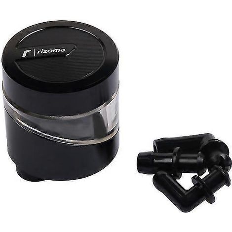 Réservoir d'huile de frein et d'embrayage pour motos Honda, Yamaha, Suzuki, Kawasaki et Vespa - Noir (1/5)