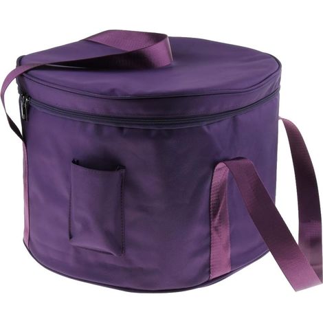 Sac de Rangement Bol Chantant Housse de Protection Poche Transport - Violet 14 Pouces (1/5)