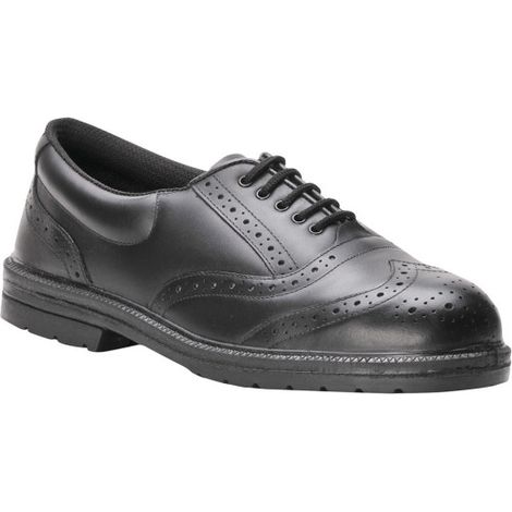 Zapato de trabajo Steelite Executive Brogue S1P FW46 47 Negro