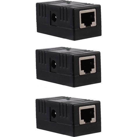Passive PoE (Power over Ethernet) RJ45 10/100 Mbps Splitter für Netzwerksicherheits-IP-Kameras und LANs (1/4)