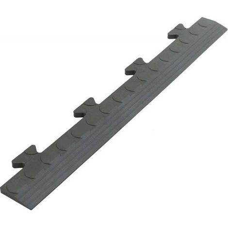 Scivolo maschio per pavimento bollo nero - 10 pz
