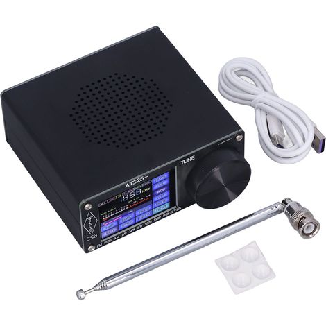 Récepteur radio portable toutes bandes FM, LM et SSB pour radioamateurs avec écran tactile couleur de 2,4 pouces (1/5)