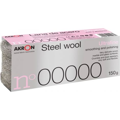 150 g extrafeine Stahlwollespule Nr. 00000 Akron (1/2)