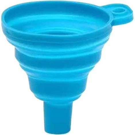 Set aus Küchentrichtern, faltbare Küchenaccessoires aus Silikon zum Befüllen von Wasserflaschen und Umfüllen von Flüssigkeiten (1/5)