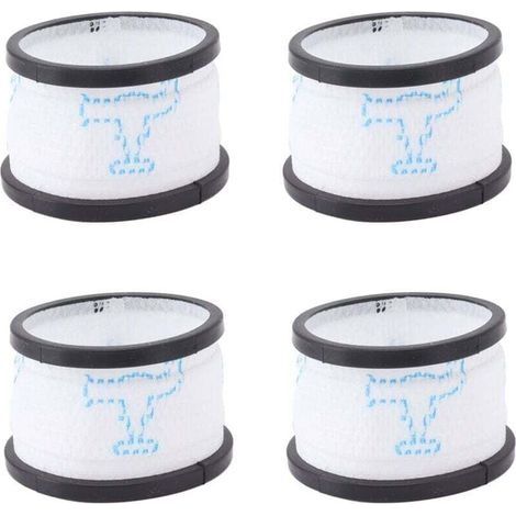 Lot de 4 Filtres de Rechange pour Aspirateur INSE S600 S6P S6, Cartouches Filtrantes Réutilisables Lavables, Filtres à Mailles de Mise à Niveau à Forte Adsorption, Accessoires (1/4)