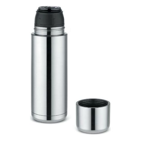 THERMOS CONTENITORE 1LT ACCIAIO INOX BORRACCIA TERMICA PORTA VIVANDE TERMOS