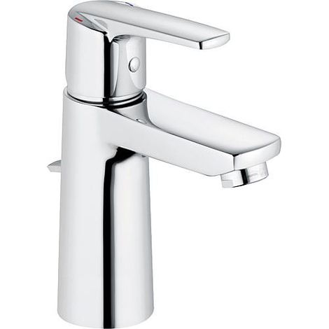 Mitigeur de lavabo Heinrichschulte Alpha 300 XL, déport 122 mm, chromé