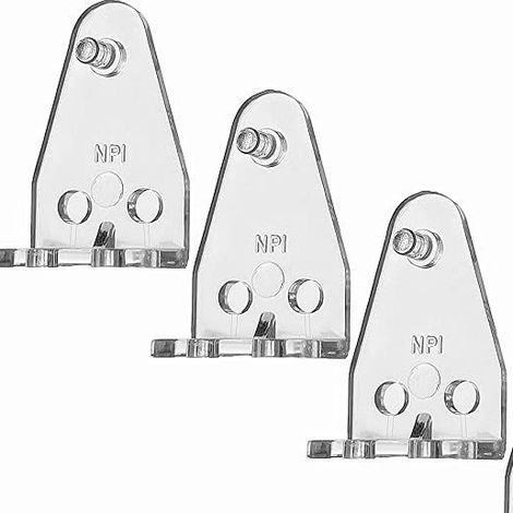 One small wind hook, 15 3219MM transparent positioning hooks for curtains and blinds (windproof hooks). (1/5)