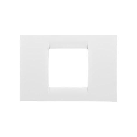 PLAQUE 2 POS.BLANC NUAGE SYSTEM VIRNA GEWISS GW22102