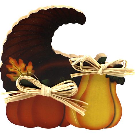 Plaque de dinde de Thanksgiving, décoration de façade de citrouille, décoration de table d'automne - jm00496