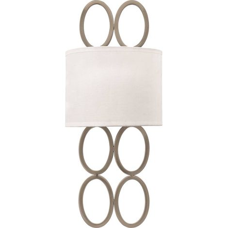 Lampe murale Jules E14 40W Steel, lin Nickel Brossed L: 9,8 cm B: 21,8 cm Ø21,8 cm (1/5)