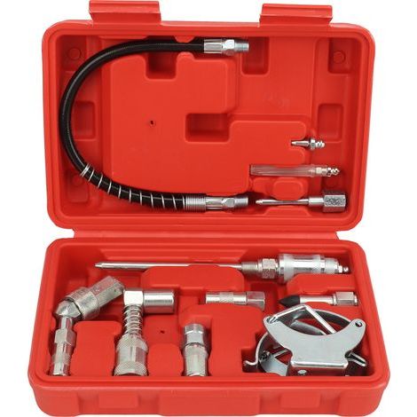 Accessory kit for quick-connect lubrication fittings for cars and trucks (1/5)