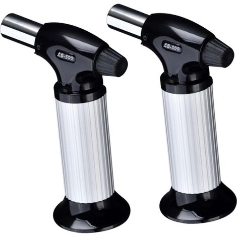 2pièces Lance Flamme Pour Barbecue Outil De Soudage Haute Température (1/5)