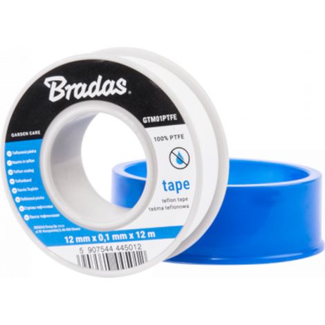Isolierband aus Teflon PTFE 12 mm x 0,1 mm x 12 m