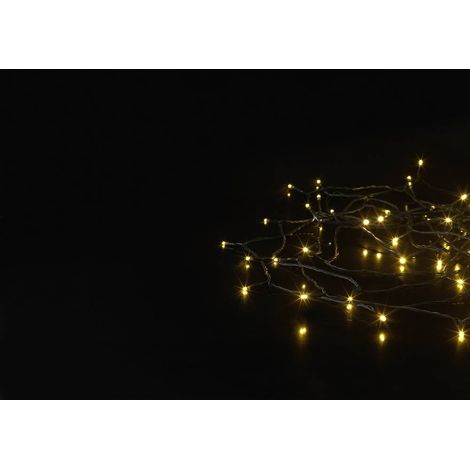 SYGONIX SY-4722052 GHIRLANDA DI LUCE IN PI PER LINT RIEUR EXT RIEUR SUL SETTORE NUMERO DI LUCI 120 LED BIANCO CALDO LUNGA (1/5)