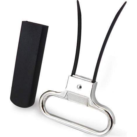 Fackelmann Cavatappi Estrattore di Sughero Professionale, Apribottiglie a due punte, materiale resistente in lega di zinco e ABS, dimensioni 11 x 5 cm (1/5)