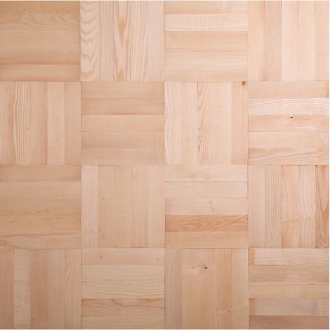 Naturasol – Planchette frêne brut 50x250 mm – Épaisseur 10 mm – Pose collée – Usage professionnel et particulier – Grade déclassé avec noeuds