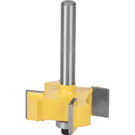 Fraise à rainurer en T à 4 lames en carbure cémenté, outil de fraisage, accessoires pour le travail du bois (1/5)