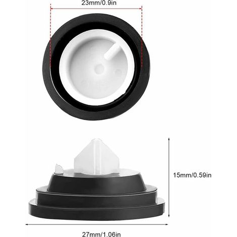 Lot de 3 Membrane pour Robinet Flotteur Siamp Alimentation Basse pour valve à boisseau sphérique Siamp Diaphragme, Rondelles de Diaphragme -DPZO