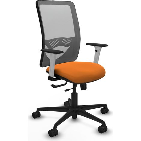Chaise ergonomique piqueras y crespo Zulema blanc mousse 25 kg m3 (1/2)