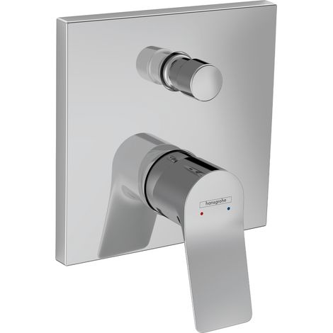 Hansgrohe Vivenis - Grifo empotrado de bañera, 2 salidas, cromo 75415000 (1/4)