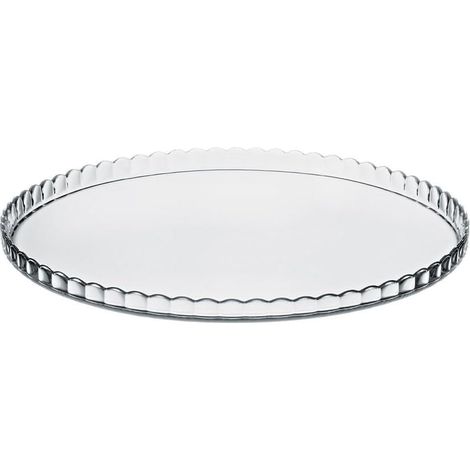 Plat À Tarte - 1 Unité - Verre - Four Et Lave-vaisselle - Pâtisserie Maison - Ø 32,2 Cm (1/2)