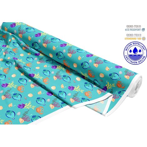 TESSUTI DECORATIVI PER ESTERNI OXFORD - Motivo Mondo Sottomarino I DR220 (1/5)