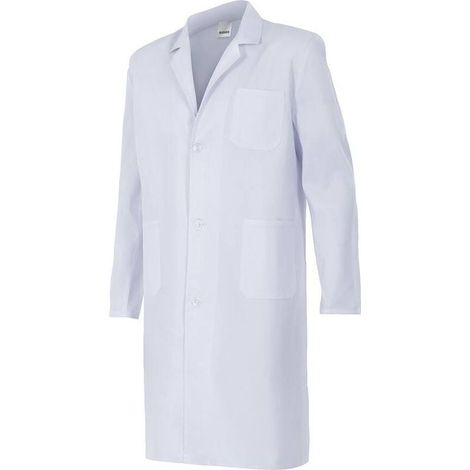 Blusa lunga Velilla con bottoni Bianco ML