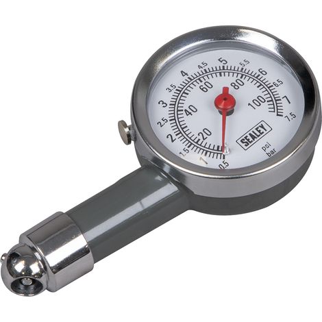 Sealey Dial Type Tyre Pressure Gauge TSTPG43