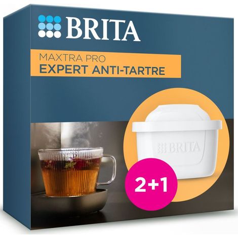 Cartouche filtre à eau Brita Maxtra Pro Expert anti tartre Pack 2+1