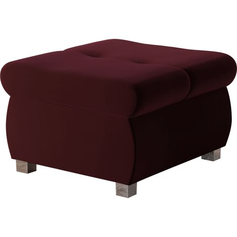 Pouf Comfivo Nitor, Venus Velvet 2932, 39x60x60cm, Diamètre: 0, Tissu, Pieds: Plastique, 0, Partiellement assemblé
