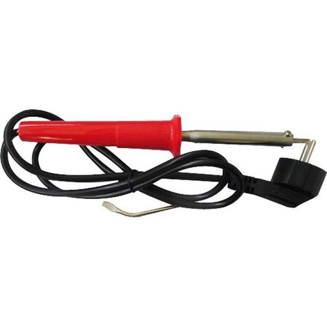 SALDATORE ELETTRICO A STILO 45 W - punta curva + punta diritta (1/2)
