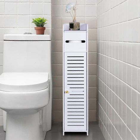 Distributeur mural de rouleau de papier toilette jumbo étanche pour un rouleau, transparent et noir. (1/5)
