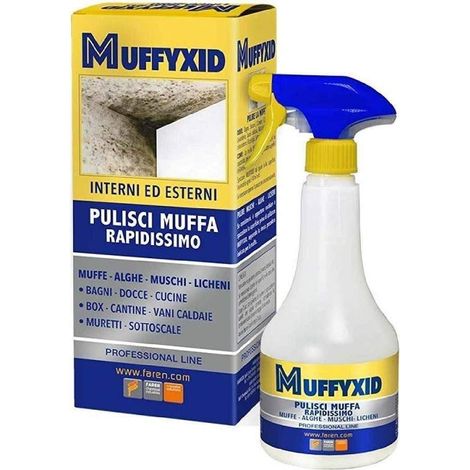 Faren Muffyxid Anti Muffa Alghe Muschi Sanitari Professionale -pz 12 - Df 900980