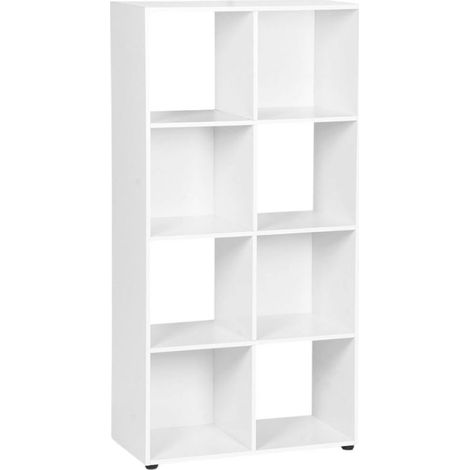 Estanterías - Estantería Toko 8 Compartimentos - Blanco