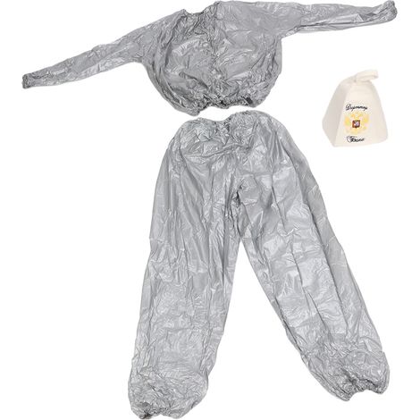 Veste de Sauna Homme Respirante, Veste d'Entraînement Fitness avec Capuche en Feutre Léger (1/5)