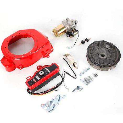 Elektrischer Schwungrad-Startersatz – Für Honda GX160/200 5,5/6,5 PS – Motoren und Generatoren mit Zündschalter