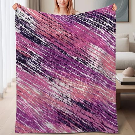 Couverture de lit jeté en polaire douce et légère, chaude en microfibre,6080 pouces (1/4)