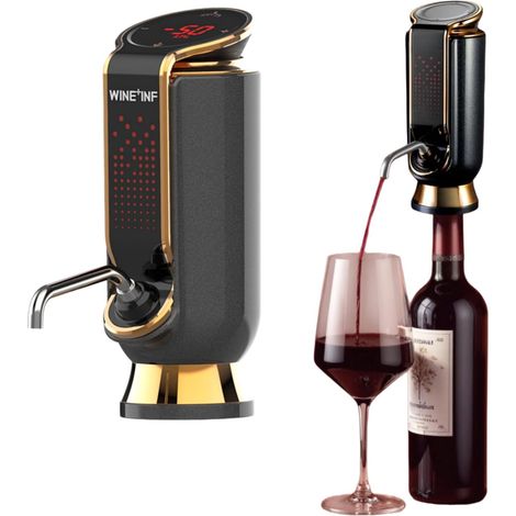 Conservateur aérateur de vin, conservation, pour bar et maison (1/5)