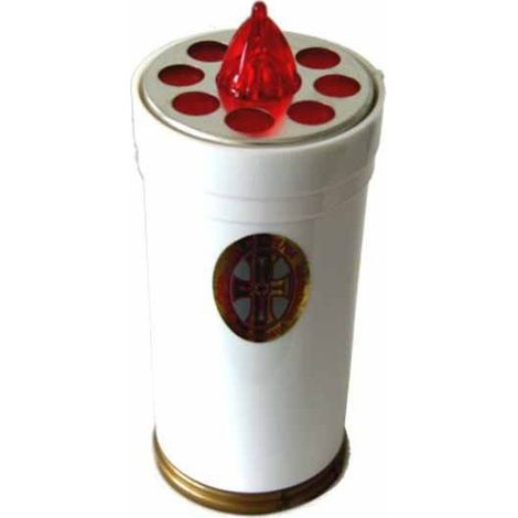Cero Votivo Lumi Batteria Gg 60 Big Bianco Ater (1/3)