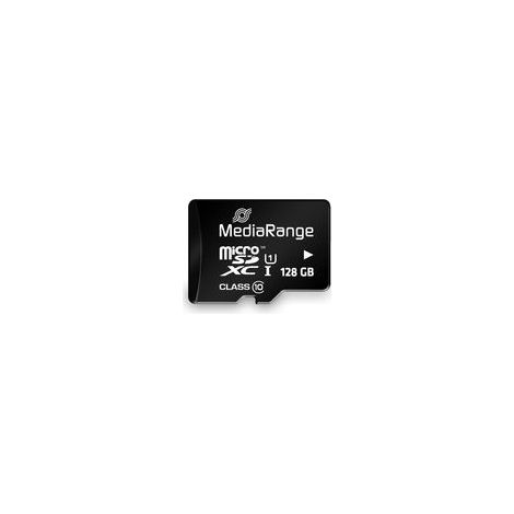 MediaRange MEDIARANGE MR945 - 128 Go - MicroSDXC - Classe 10 - UHS-I - 80 Mo/s - 20 Mo/s (MR945)