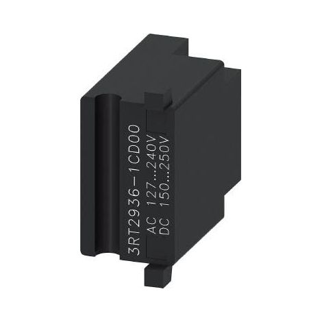 Limitatore Sovratensione, elemento RC, AC 127-240 V DC 150-250 V per contattori grandezza costruttiva S2