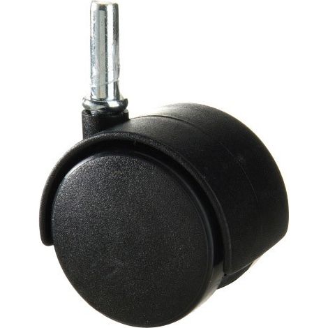 Domestic Wheel Nylon Black Spike 50 mm.