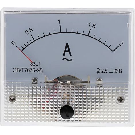 ampèremètres analogiques