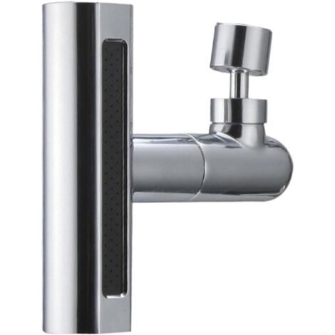 Buse de robinet à 3 fonctions, tête de robinet d'évier de cuisine Rallonge de robinet pour cuisine - Pulvérisateur de fixation de robinet de salle de bains résistant aux éclaboussures (1/5)