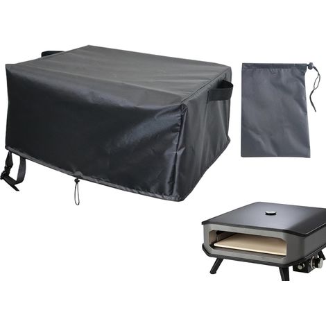 Housse de protection pour four à pizza - 62 x 62 x 28 cm - Tissu Oxford -