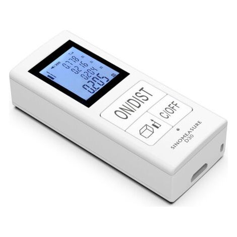 Mini télémètre infrarouge maison japonaise de haute précision salle de mesure artefact règle laser télémètre laser petit ménage 2,44 0,83 0,6 pouces (1/5)