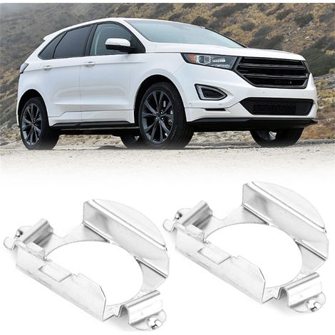 Paar Adapterhalterungen für H7-LED-Lampen für Mercedes-Benz und Ford Silber (1/5)