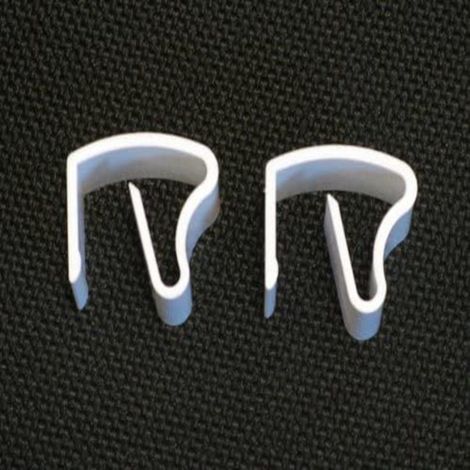 Accessoires de fixation pour rideaux, crochets pour rideaux plissés, lot de 10, crochet de fixation pour support de rideau plissé (1/5)