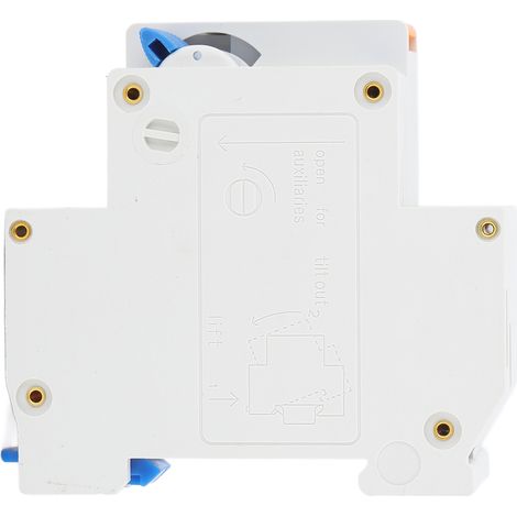 Disjoncteur 1P+N 32A 230V Protection Court-Circuit, Interrupteur Automatique Modulaire pour Sécurité Électrique Domestique (1/5)